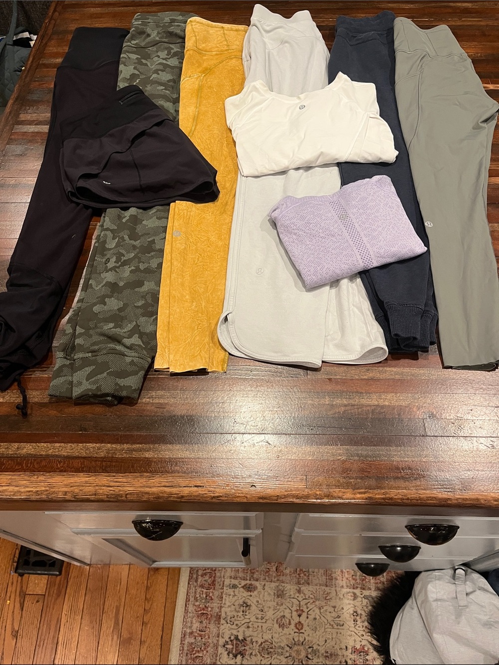 Lululemon athletics Women’s Leggings & Joggers & shorts - athletic tops bundle 4